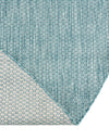 Patio Perfection Collection Area Rug - Veranda (Aquamarine) Round Aquamarine  lifestyle 10