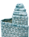 Patio Perfection Collection Area Rug - Veranda (Aquamarine) Round Aquamarine  lifestyle 13