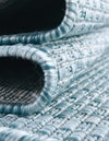 Patio Perfection Collection Area Rug - Veranda (Aquamarine) Round Aquamarine  lifestyle 17