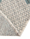 Garden Lattice Oasis Collection Area Rug - Arbor (Gray) Round Gray  lifestyle 15