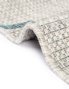 Garden Lattice Oasis Collection Area Rug - Arbor (Gray) Square Gray  lifestyle 8