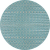 Savannah Pergola Collection Area Rug -  Pergola (Aqua) Round Aqua  lifestyle 19