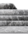 Riviera Elegance Collection Area Rug -  Grasse Octagon Dark Gray  lifestyle 12