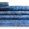 Laguna Sands Collection Area Rug - Catalina Rectangle Overdyed Blue  lifestyle 44
