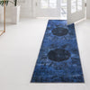 Laguna Sands Collection Area Rug - Catalina Runner Overdyed Blue  lifestyle 146
