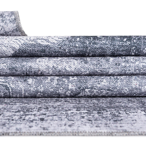 Laguna Sands Collection Area Rug - Catalina Rectangle Gray Ivory  lifestyle 26