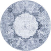 Laguna Sands Collection Area Rug - Catalina Round Gray Ivory  lifestyle 34