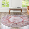 Laguna Sands Collection Area Rug - Catalina Round Multi  lifestyle 137