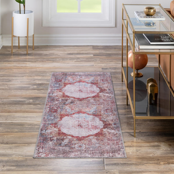 Laguna Sands Collection Area Rug - Catalina Runner Multi  lifestyle 139