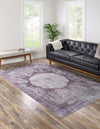 Laguna Sands Collection Area Rug - Catalina Rectangle Pink Ivory  lifestyle 12