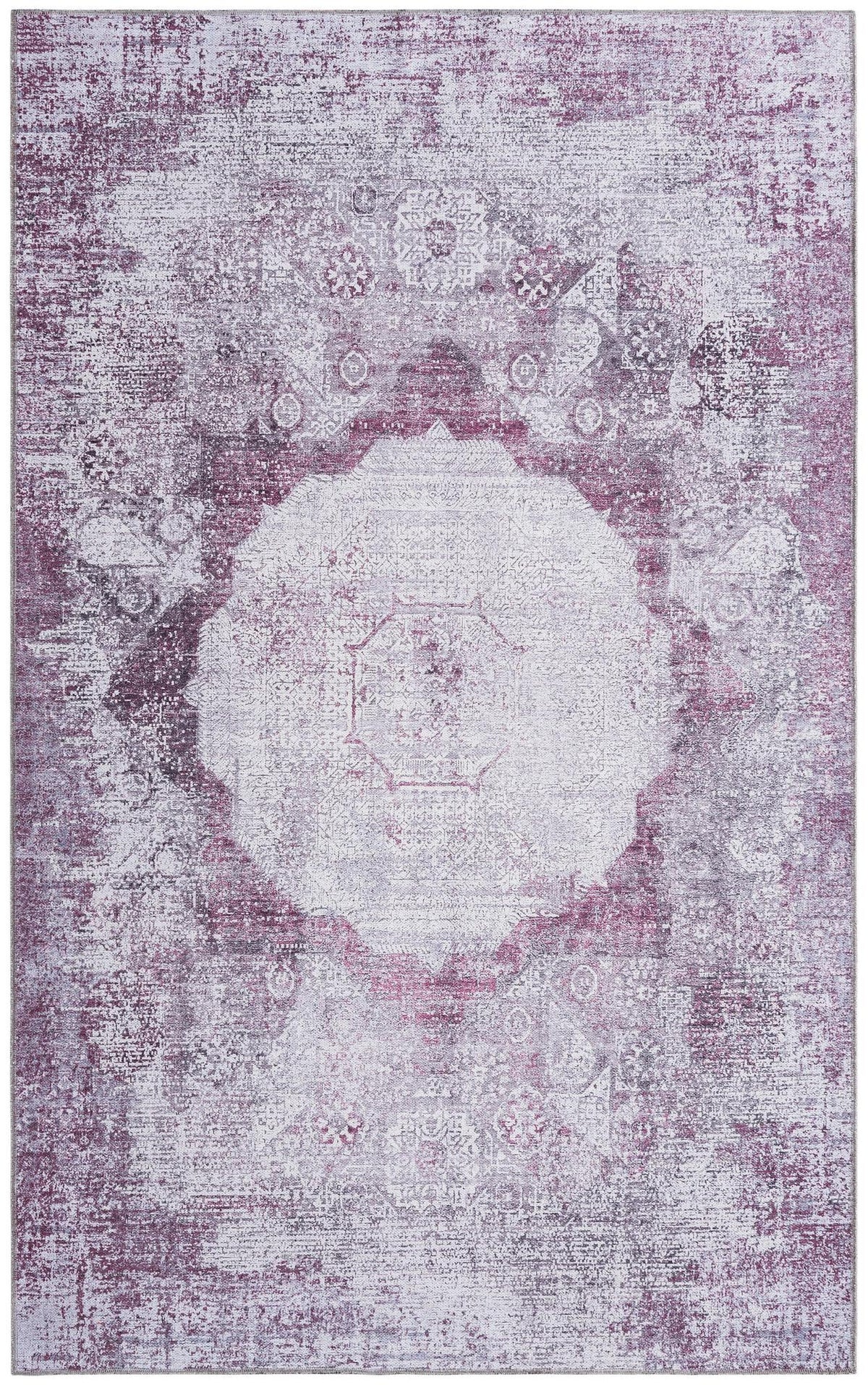 Laguna Sands Collection Area Rug - Catalina Rectangle Pink Ivory  lifestyle 5