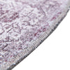 Laguna Sands Collection Area Rug - Catalina Round Pink Ivory  lifestyle 114