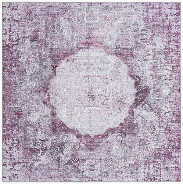 Laguna Sands Collection Area Rug - Catalina Square Pink Ivory  lifestyle 38