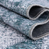 Laguna Sands Collection Area Rug - Catalina Octagon Teal Ivory  lifestyle 126