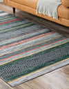 Laguna Sands Collection Area Rug -  Malibu Rectangle Green  lifestyle 6