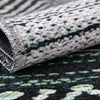 Laguna Sands Collection Area Rug -  Malibu Rectangle Green  lifestyle 10
