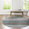 Laguna Sands Collection Area Rug -  Malibu Round Green  lifestyle 126