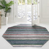 Laguna Sands Collection Area Rug -  Malibu Octagon Green  lifestyle 65