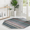 Laguna Sands Collection Area Rug -  Malibu Octagon Green  lifestyle 72