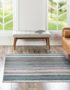 Laguna Sands Collection Area Rug -  Malibu Square Green  lifestyle 43