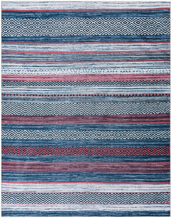 Laguna Sands Collection Area Rug -  Malibu Rectangle Navy Blue Main