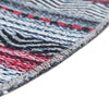 Laguna Sands Collection Area Rug -  Malibu Round Navy Blue  lifestyle 66