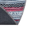 Laguna Sands Collection Area Rug -  Malibu Round Navy Blue  lifestyle 80