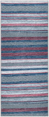 Laguna Sands Collection Area Rug -  Malibu Runner Navy Blue  lifestyle 34