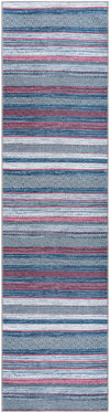 Laguna Sands Collection Area Rug -  Malibu Runner Navy Blue  lifestyle 67