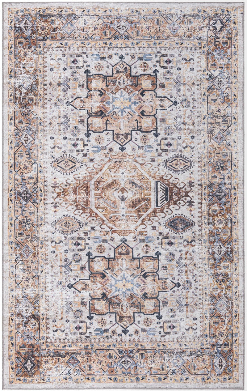 Laguna Sands Collection Area Rug -  Venice Rectangle Ivory Almond  lifestyle 2