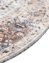 Laguna Sands Collection Area Rug -  Venice Round Ivory Almond  lifestyle 71
