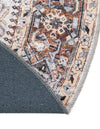 Laguna Sands Collection Area Rug -  Venice Round Ivory Almond  lifestyle 87