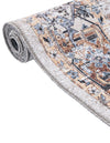 Laguna Sands Collection Area Rug -  Venice Round Ivory Almond  lifestyle 111