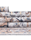 Laguna Sands Collection Area Rug -  Venice Round Ivory Almond  lifestyle 127