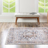 Laguna Sands Collection Area Rug -  Venice Square Ivory Almond  lifestyle 139