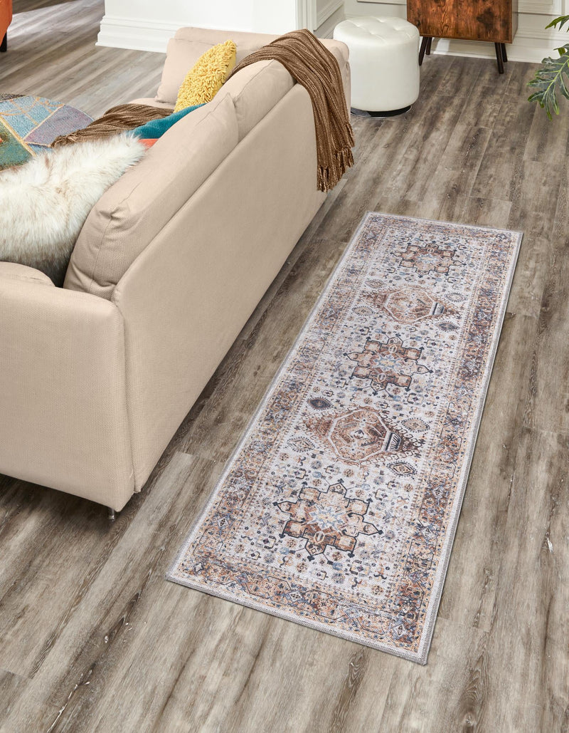 Laguna Sands Collection Area Rug -  Venice Runner Ivory Almond  lifestyle 41