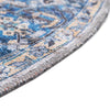 Laguna Sands Collection Area Rug -  Venice Round Royal Blue  lifestyle 92