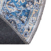 Laguna Sands Collection Area Rug -  Venice Round Royal Blue  lifestyle 101