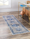 Laguna Sands Collection Area Rug -  Venice Runner Royal Blue  lifestyle 54