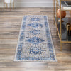 Laguna Sands Collection Area Rug -  Venice Runner Royal Blue  lifestyle 142