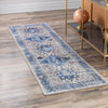 Laguna Sands Collection Area Rug -  Venice Runner Royal Blue  lifestyle 150