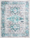 Laguna Sands Collection Area Rug -  Venice Rectangle Aqua Green Main