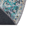 Laguna Sands Collection Area Rug -  Venice Round Aqua Green  lifestyle 102