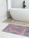 Laguna Sands Collection Area Rug -  Venice Rectangle Rust Red  lifestyle 12