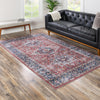 Laguna Sands Collection Area Rug -  Venice Rectangle Rust Red  lifestyle 40