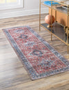Laguna Sands Collection Area Rug -  Venice Runner Rust Red  lifestyle 82