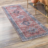 Laguna Sands Collection Area Rug -  Venice Runner Rust Red  lifestyle 150