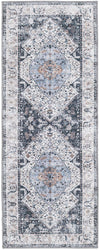 Laguna Sands Collection Area Rug -  Newport Runner Linen Charcoal  lifestyle 52