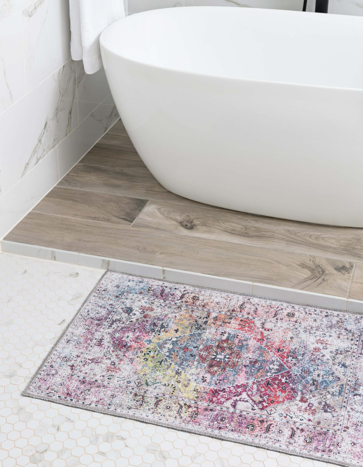Laguna Sands Collection Area Rug -  Newport Rectangle Multi  lifestyle 15
