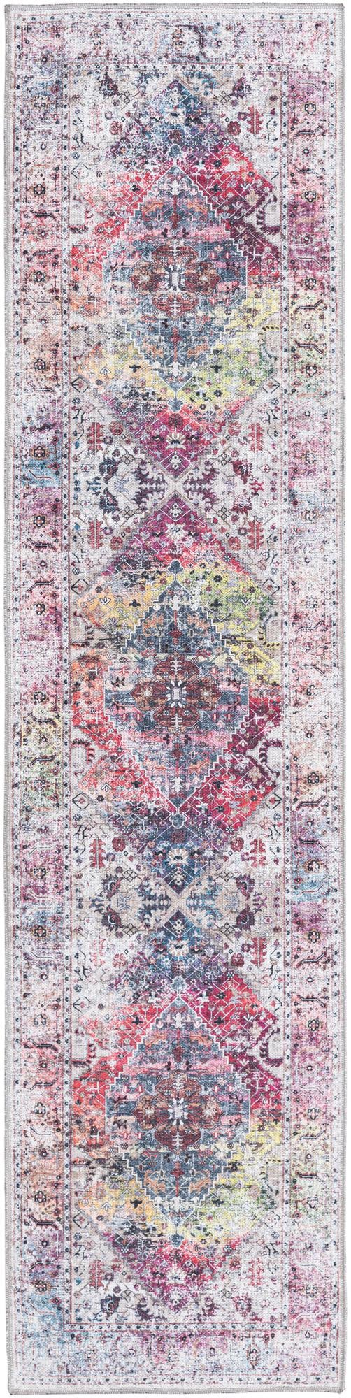 Laguna Sands Collection Area Rug -  Newport Runner Multi  lifestyle 57